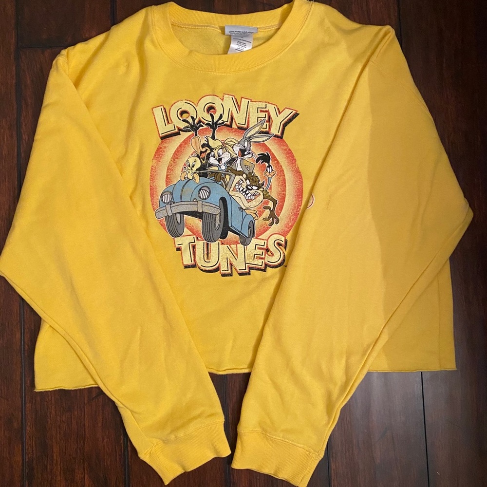 Vintage Looney Tunes crop sweatshirt